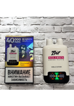 Bjorn Zloy Nasal & Mouth 40000 затяжек