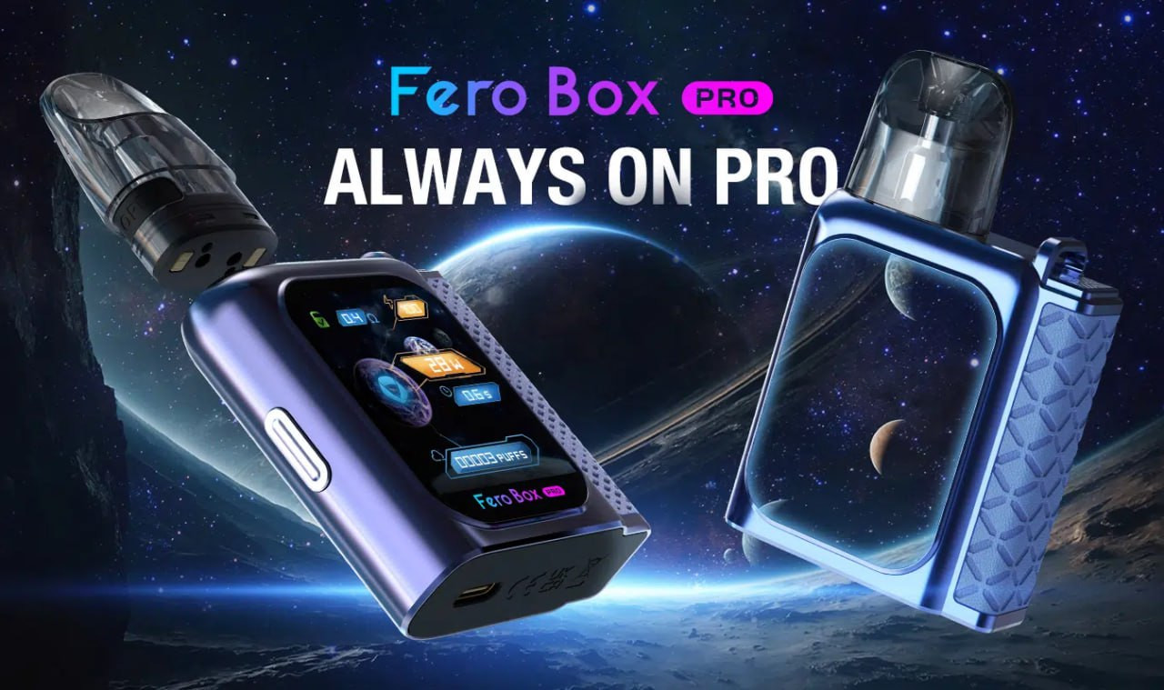 POD-система Suorin Fero Box Pro 1300mAh 30W — стиль и мощь в одном устройстве, изображение 2