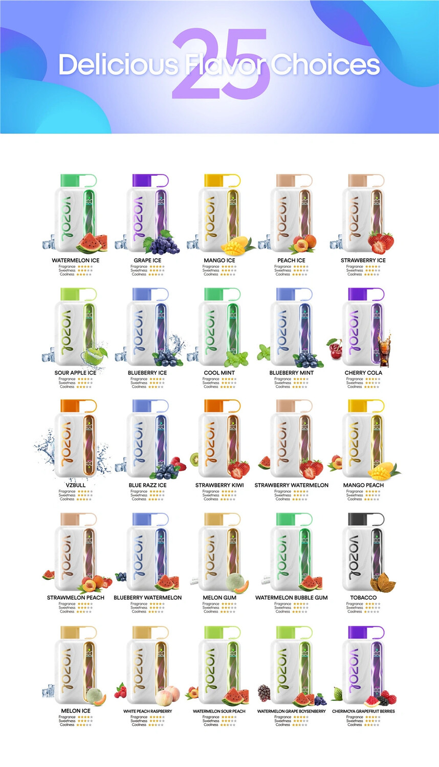 Vozol Star 40000 затяжек, изображение 3