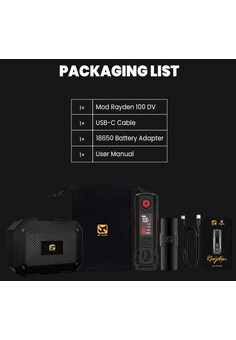 BD Vape Rayden 100 box mod, изображение 3