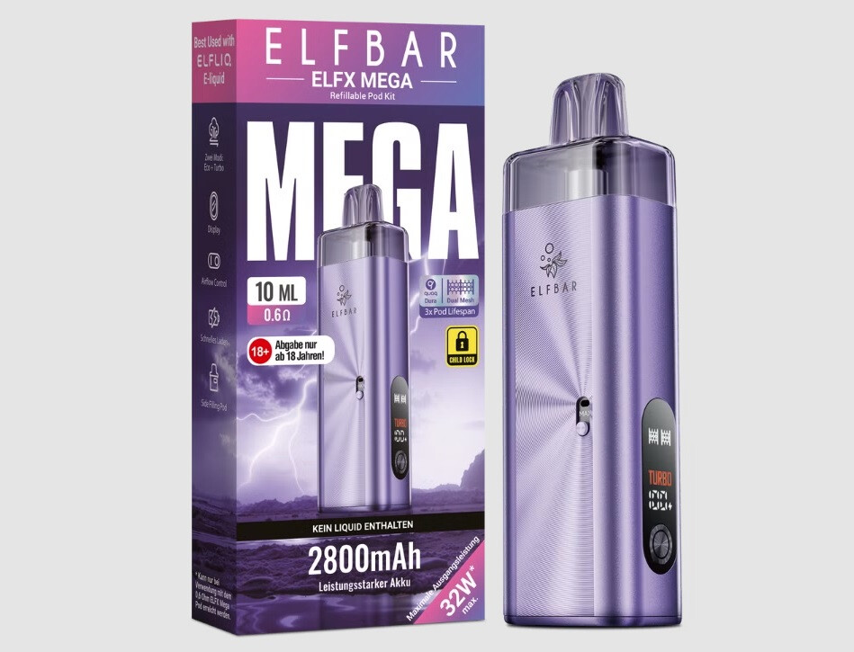 Elfbar ElfX Mega POD kit, изображение 4